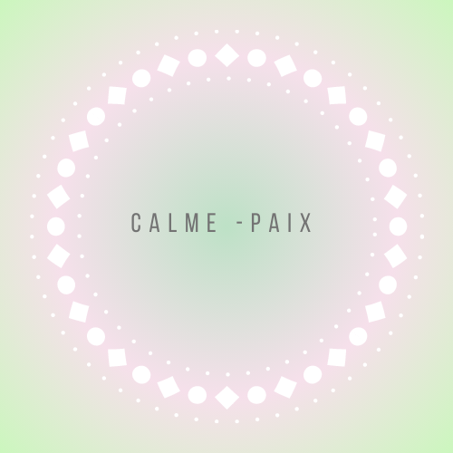 vertus calme paix cu