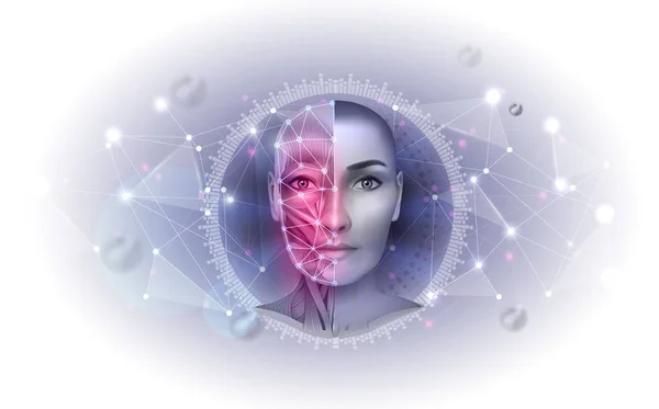 depositphotos 338552518 stock illustration anti age abstract design woman